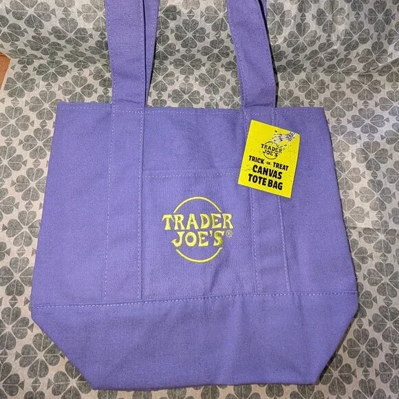 4 NWT Trader Joe's Trick or Treat Mini Totes - Picture 5 of 5